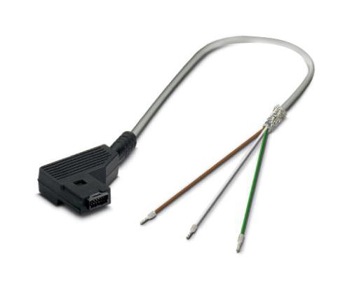 IFS-OPEN-END-DATACABLE CBL ASSY, IFS PLUG-FREE END, 2M, GREY PHOENIX CONTACT