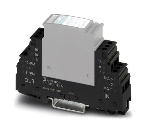 PT 1X2-BE/FM BASE ELEMENT, SURGE PROTECTION DEVICE PHOENIX CONTACT