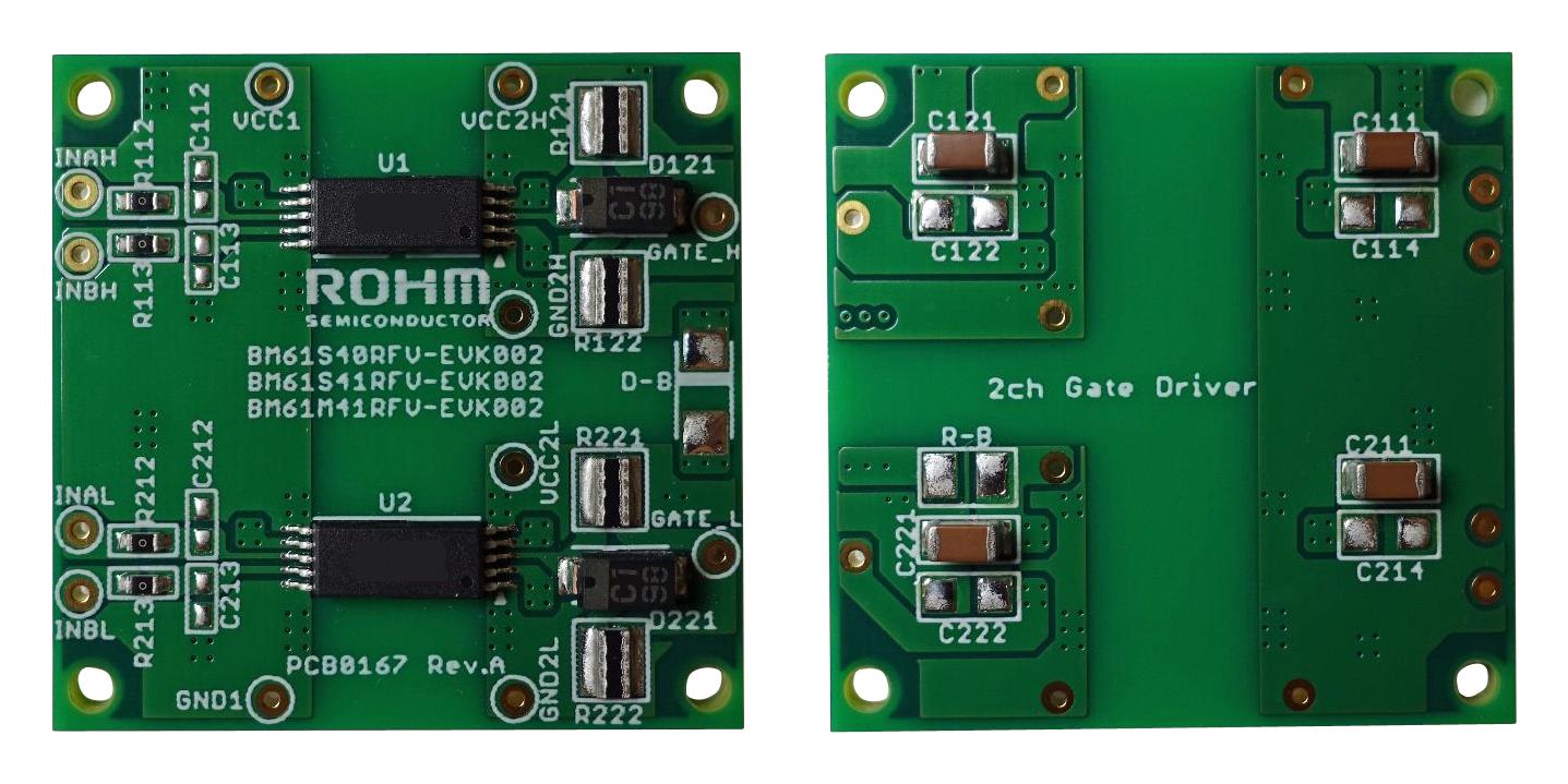 BM61S41RFV-EVK002 EVAL BOARD, ISOLATED GATE DRIVER ROHM