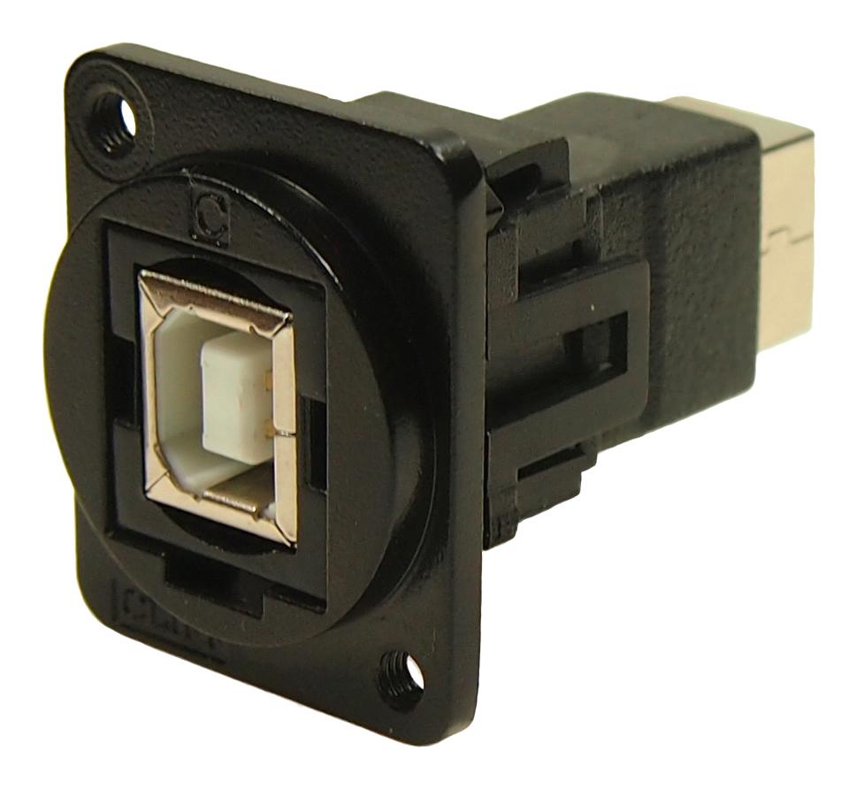CP30203NM3B USB ADAPTER, 2.0 TYPE B RCPT-RCPT, M3 CLIFF ELECTRONIC COMPONENTS