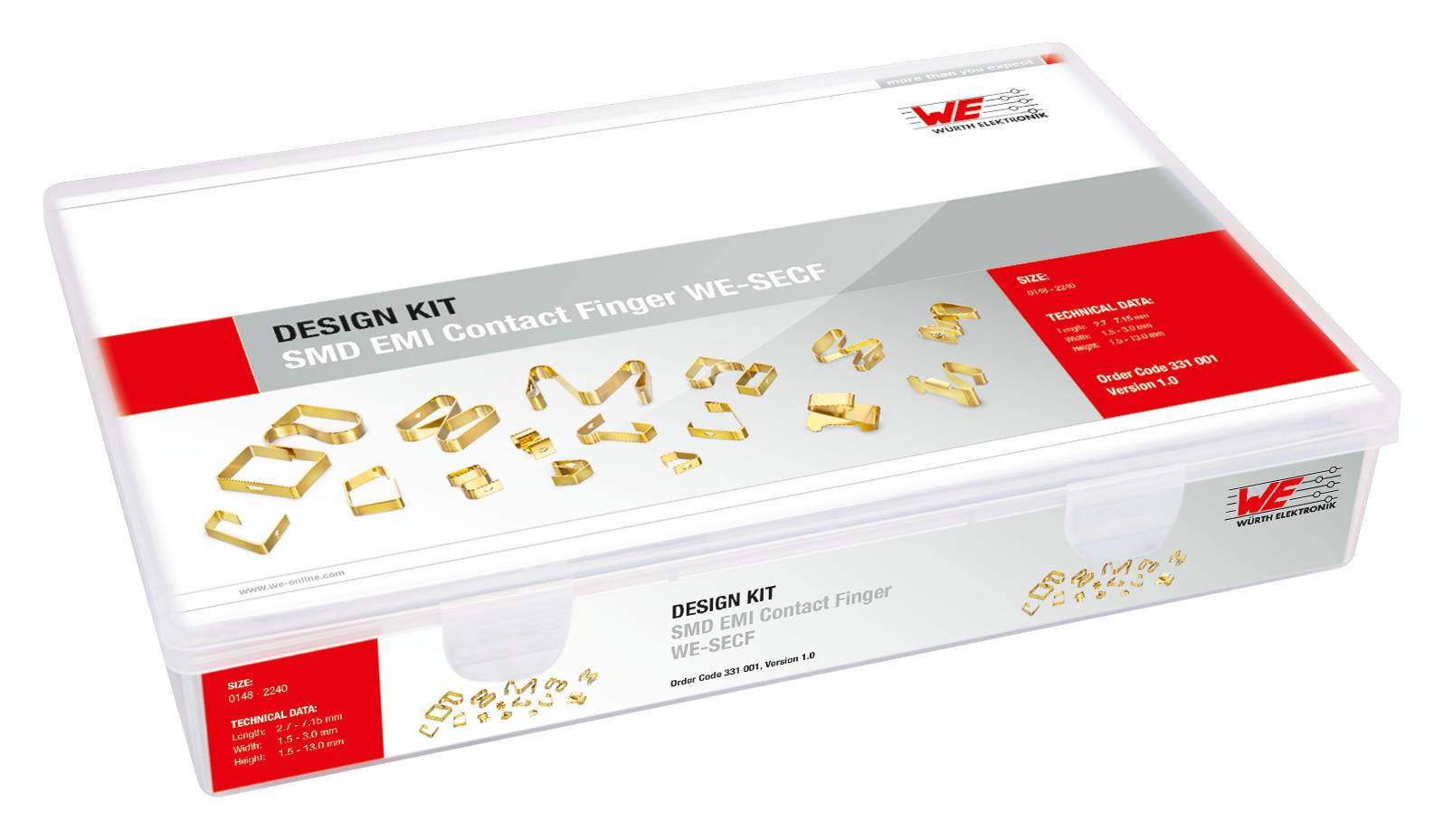 331001 EMI FINGER CONTACT KIT WURTH ELEKTRONIK