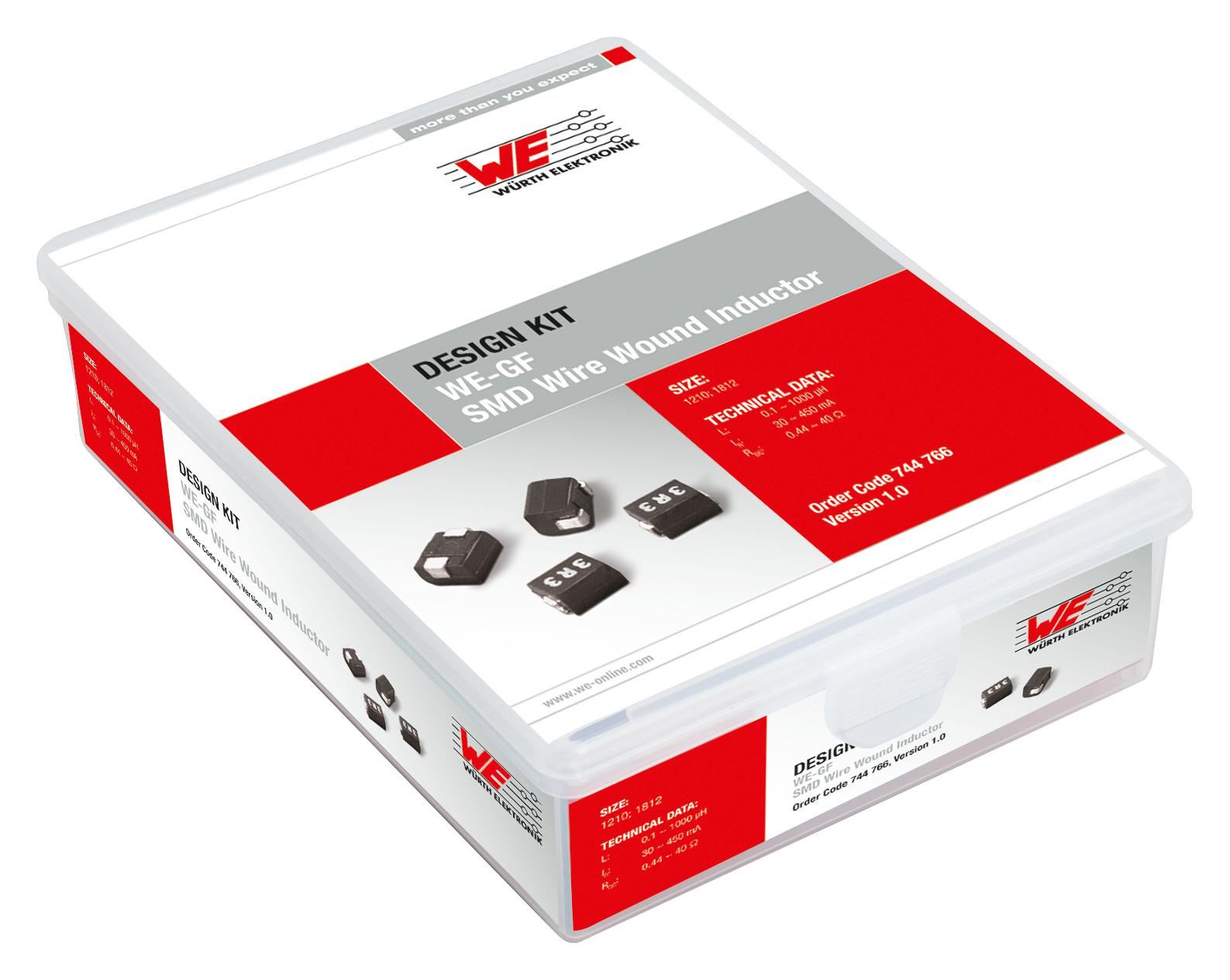 744766 WIRE WOUND INDUCTOR KIT, SMD WURTH ELEKTRONIK