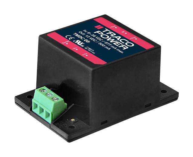 TMDC 06-7218H DC-DC CONVERTER, 48V, 0.125A TRACO POWER
