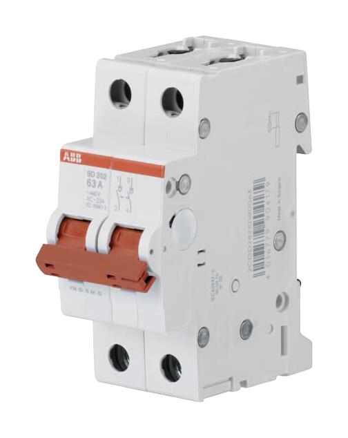 2CDD282101R0063 SD202/63 SWITCH DISCONNECTOR ABB
