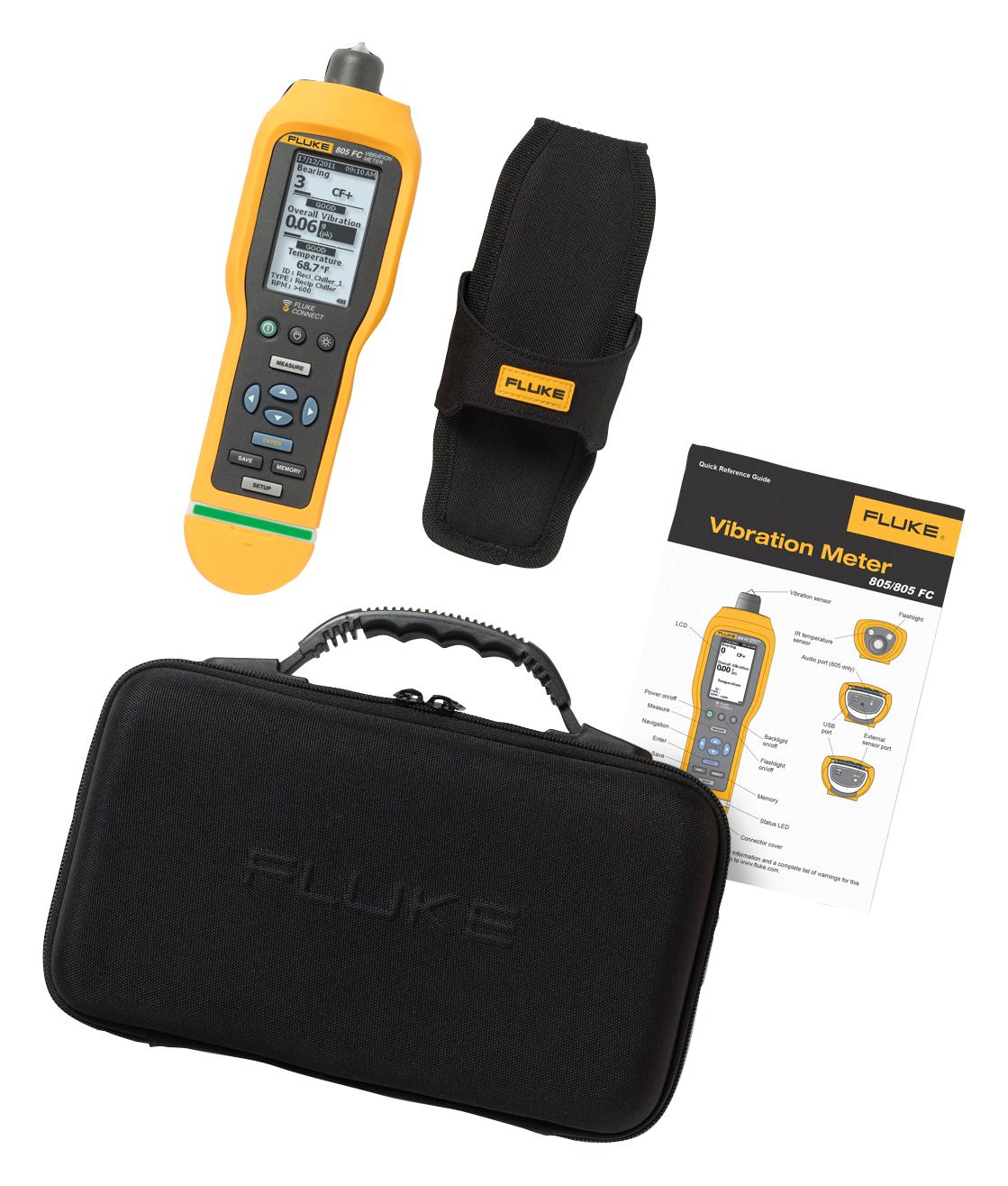 FLUKE-805 FC/805 ES VIBRATION METER, 100MV/G, 80KHZ FLUKE