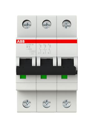 2CDS273001R0065 S203MB6 TP MCB B6A 10KA ABB