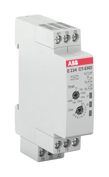1SVR500100R0100 ANALOGUE TIMER, 0.05S-100H, DPDT ABB