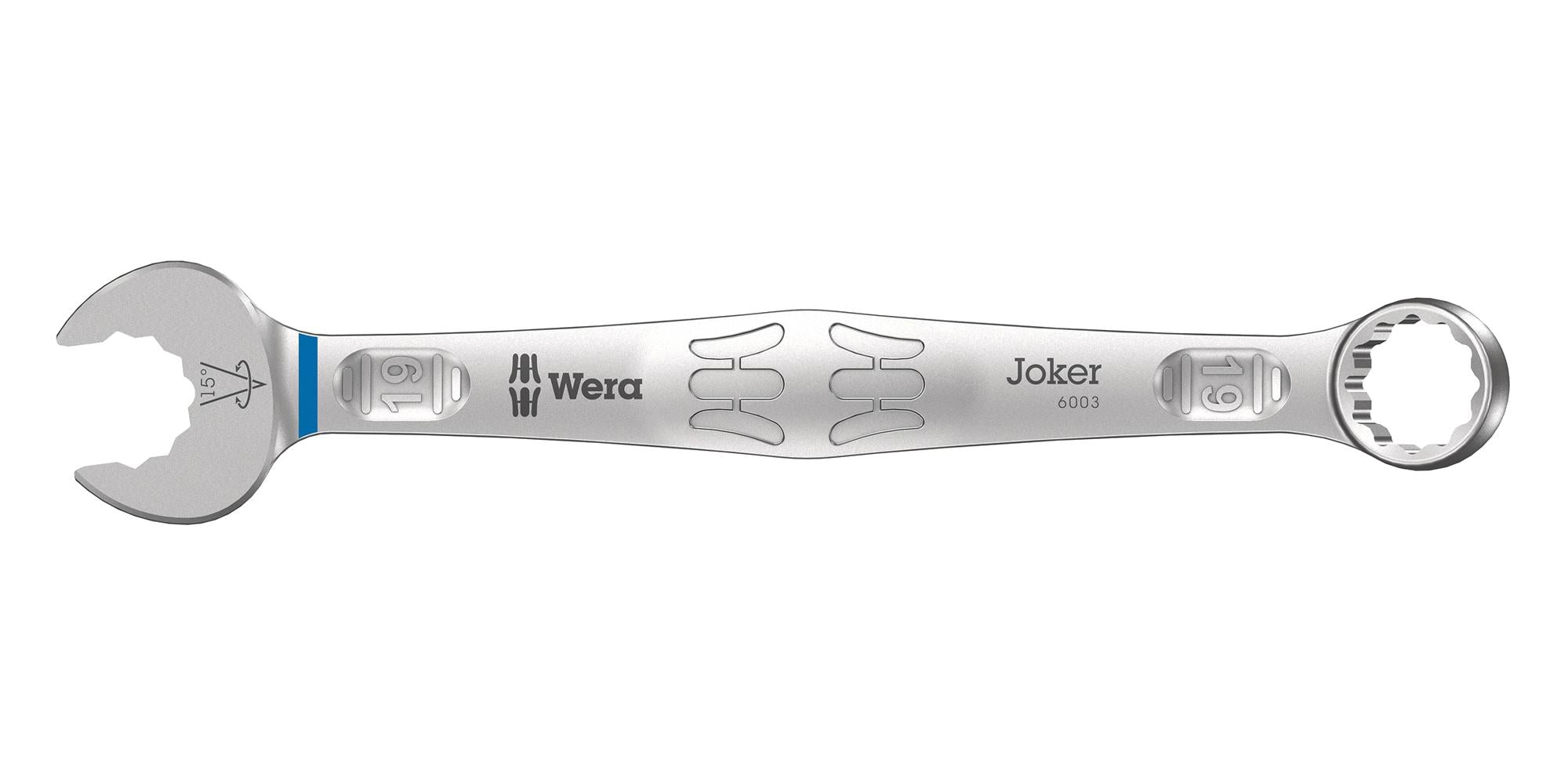 6003 JOKER 19 JOKER RING SPANNER, 19MM, 230MM WERA