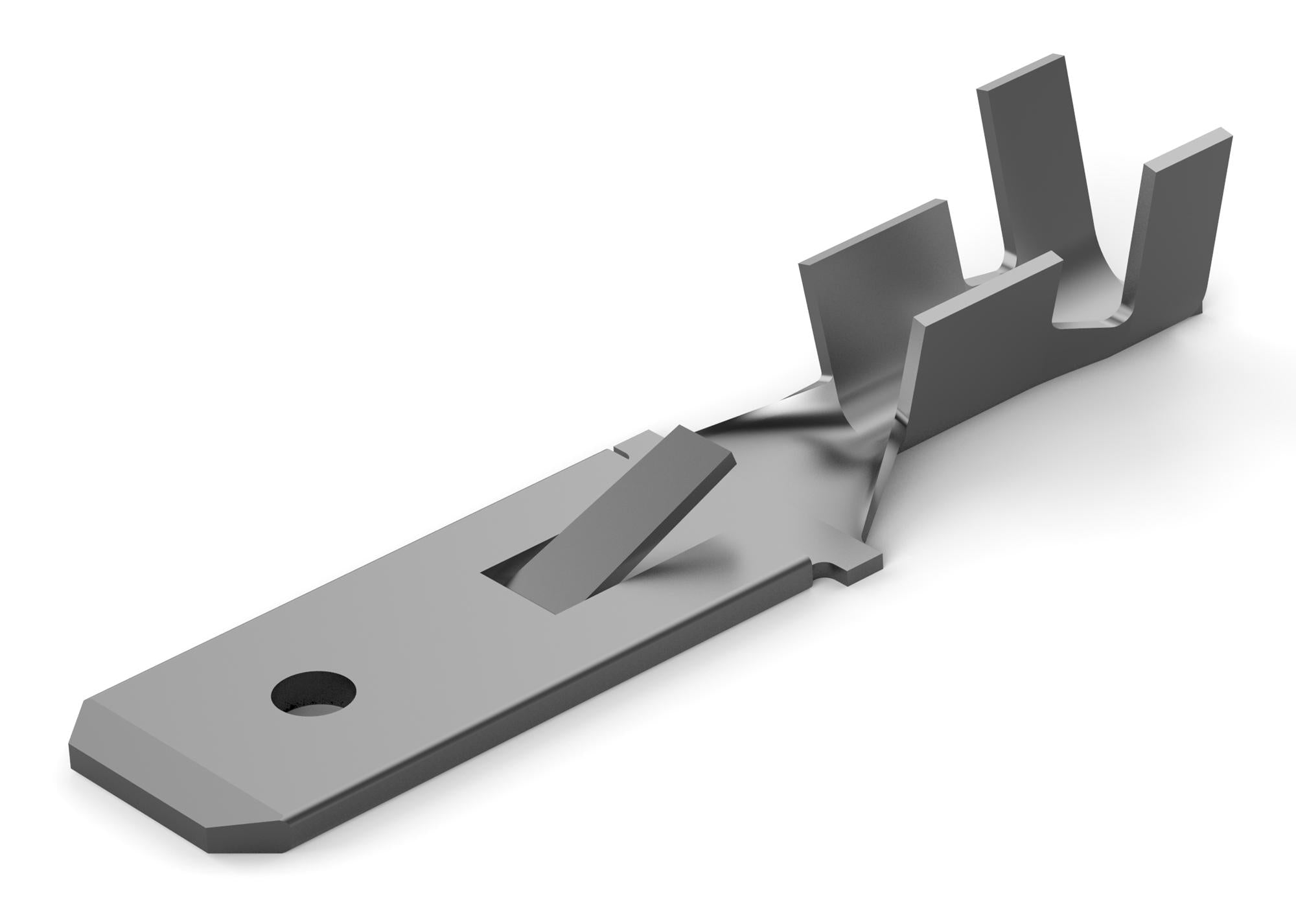 928948-2 QUICK DIS TERM, MALE, 6.35 X 0.81MM AMP - TE CONNECTIVITY