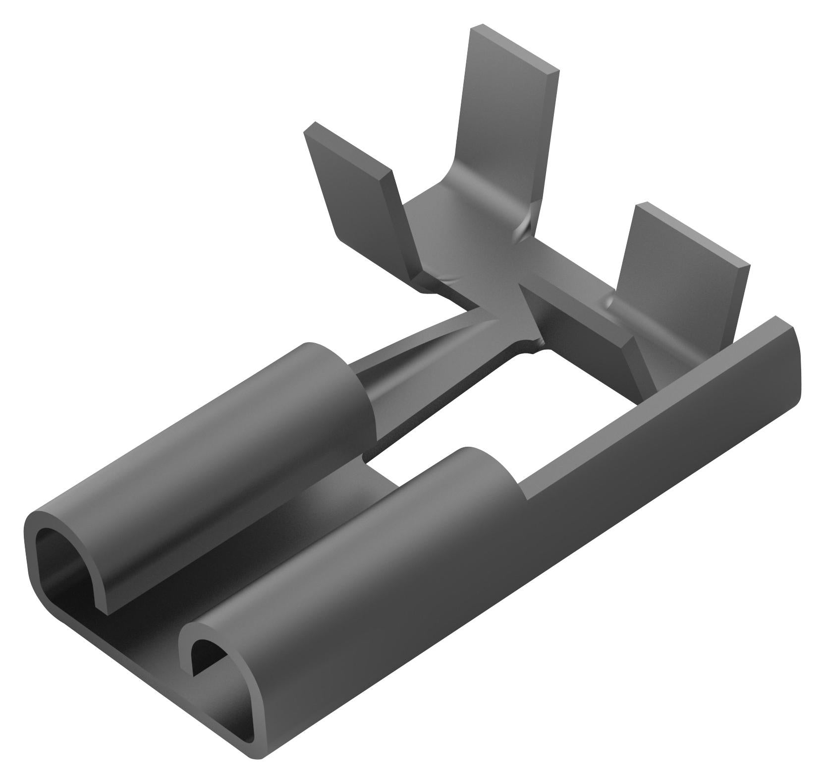 180388-2 FEMALE FLAG DISCONNECT, 20AWG-15AWG AMP - TE CONNECTIVITY