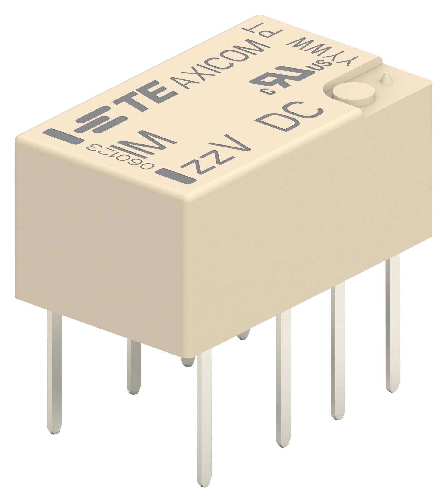 3-1462039-2 SIGNAL RELAY, DPDT, 12VDC, 2A, THT AXICOM - TE CONNECTIVITY