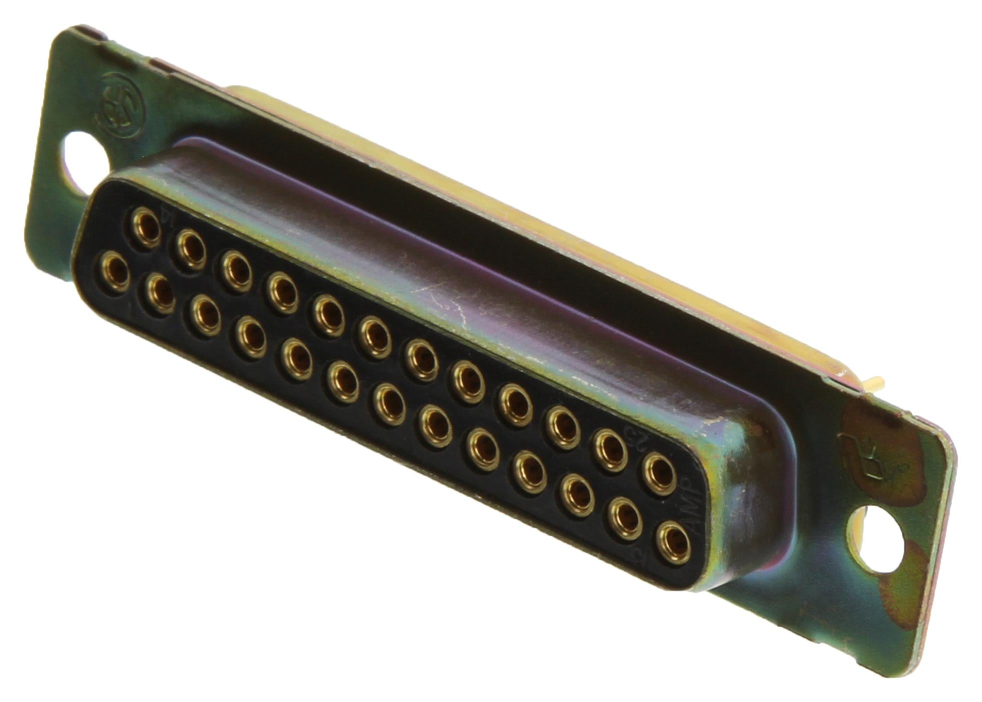 443976-3 D SUB CONNECTOR, RCPT, 25POS, SOLDER AMP - TE CONNECTIVITY