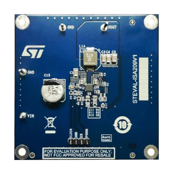 STEVAL-ISA209V1 EAVL BRD, SYNC BUCK SWITCHING REGULATOR STMICROELECTRONICS