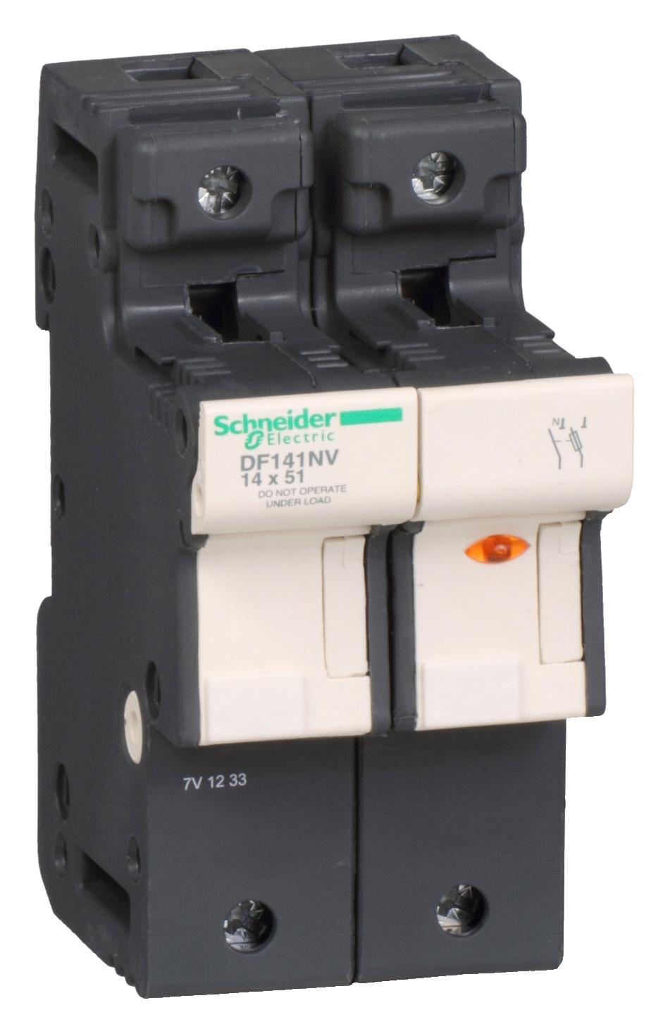 DF141NV FUSE HOLDER 1P N 50A FOR FUSE 14 SCHNEIDER ELECTRIC