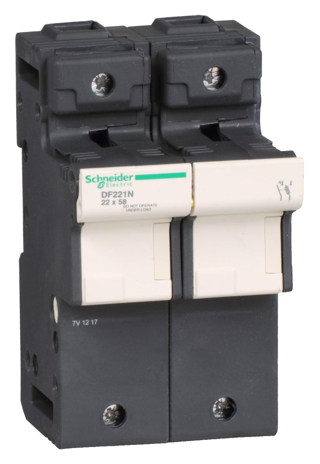 DF221N FUSE HOLDER 1P N 125A FOR FUSE 22 SCHNEIDER ELECTRIC