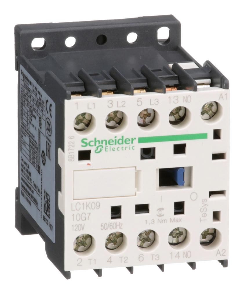 LC1K0910G7 CONTACTOR-3NO 9A AC3 POLES SCHNEIDER ELECTRIC
