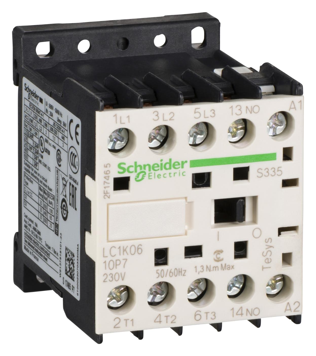 CAK31B7S335 TESYS K 4P AC3 440V (3NO 1NC) SCHNEIDER ELECTRIC