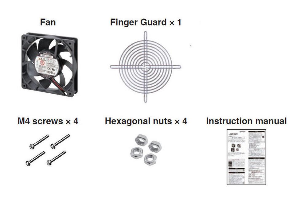 R89F-DS1238H-S1 AXIAL FAN, DC, 3.88M3/MIN, 12W, 49DB OMRON