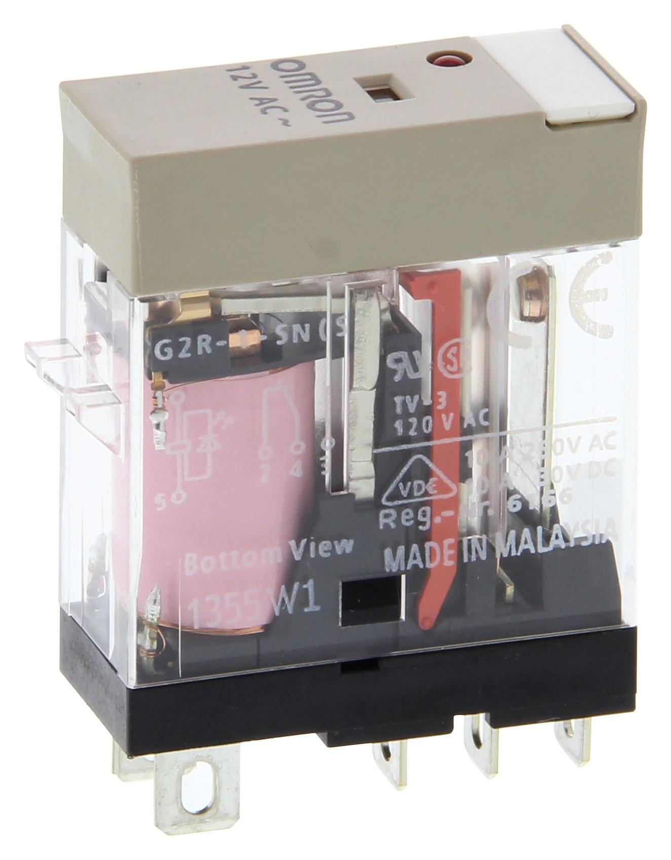 G2R-1-SN 12VAC (S) POWER - GENERAL PURPOSE RELAYS OMRON