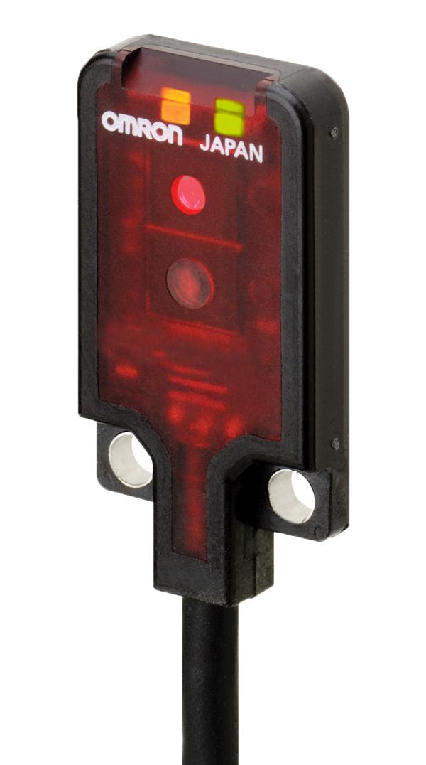 E3T-FD14 2M PHOTOELECTRIC SENSOR, PNP, 30MM OMRON