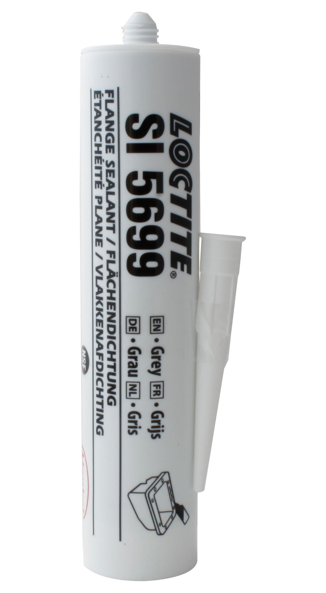 SI 5699, 300ML SEALANT, CARTRIDGE, 300ML, GREY LOCTITE