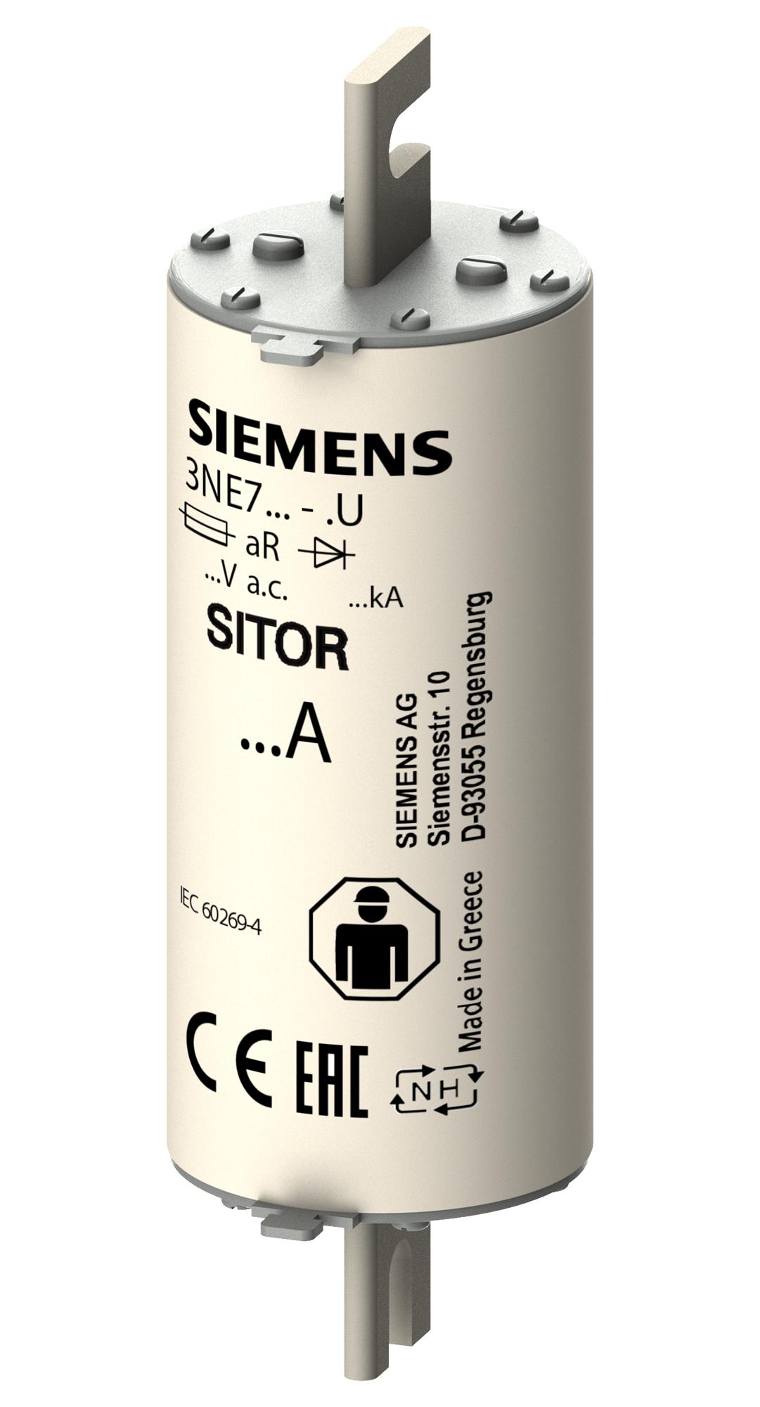 3NE7637-1U HRC FUSE, 710A, 2KVAC, 440VDC, BLADE TAG SIEMENS