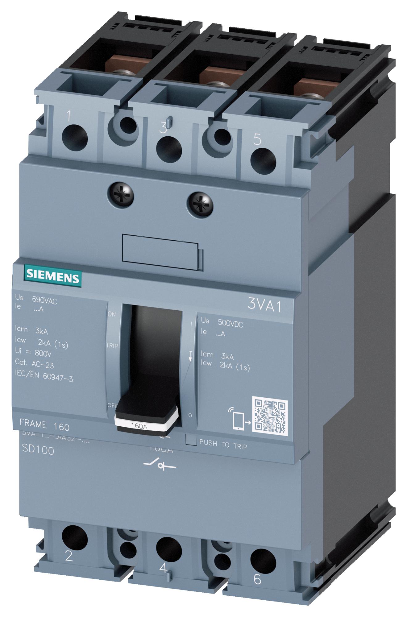 3VA1163-1AA32-0KC0 ISOLATOR SWITCHES SIEMENS
