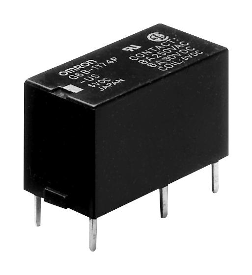 G6B-1114P-FD-US DC24 POWER RELAY, SPST-NO, 24VDC, 5A, THT OMRON