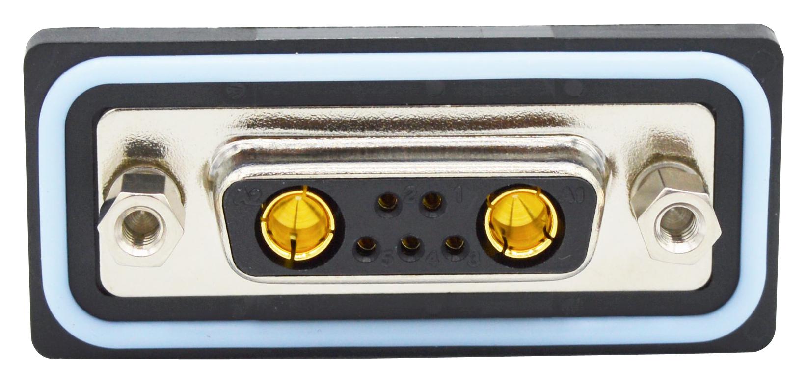 CDFS7W2203L212 COMBO D-SUB CONN, RCPT, DA-7W2, PANEL NORCOMP