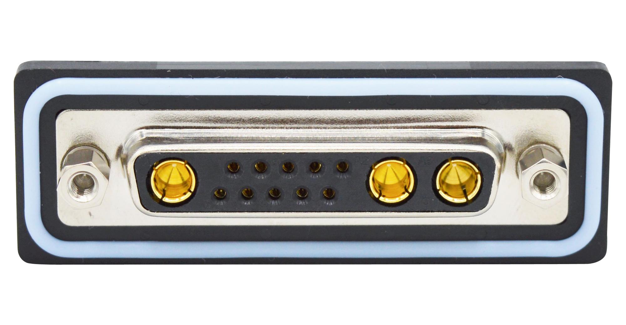 CDFS13W3203L212 COMBO D-SUB CONN, RCPT, DB-13W3, PANEL NORCOMP