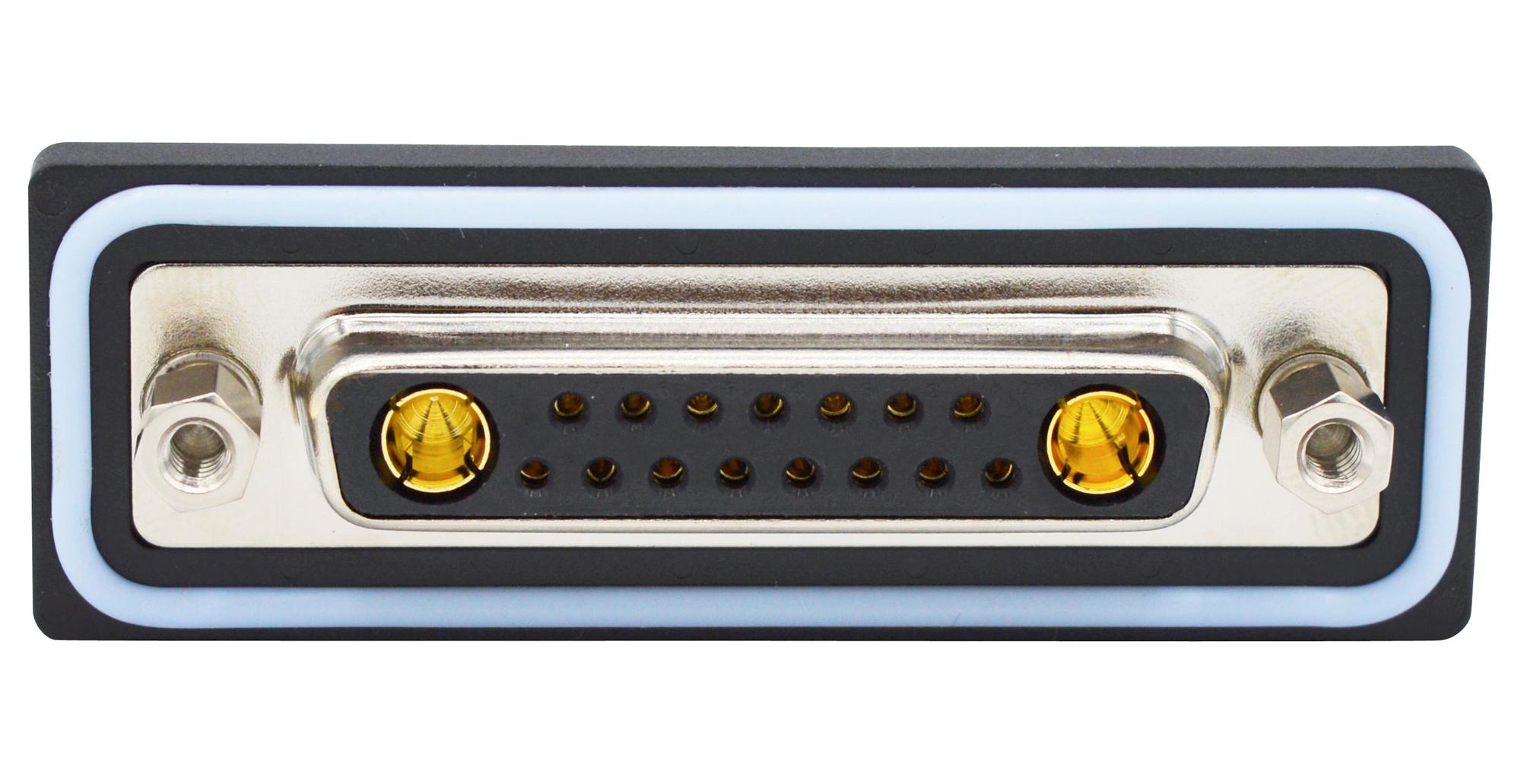 CDFR17W2213L212 COMBO D-SUB CONN, R/A RCPT, DB-17W2 NORCOMP