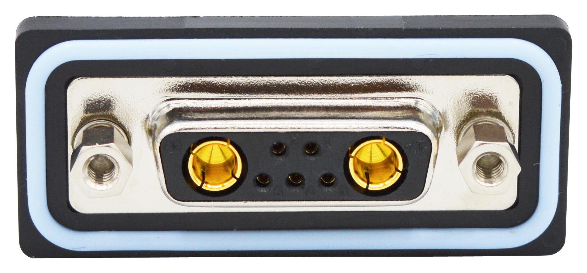 CDFS7W2203L412 COMBO D-SUB CONN, RCPT, DA-7W2, PANEL NORCOMP