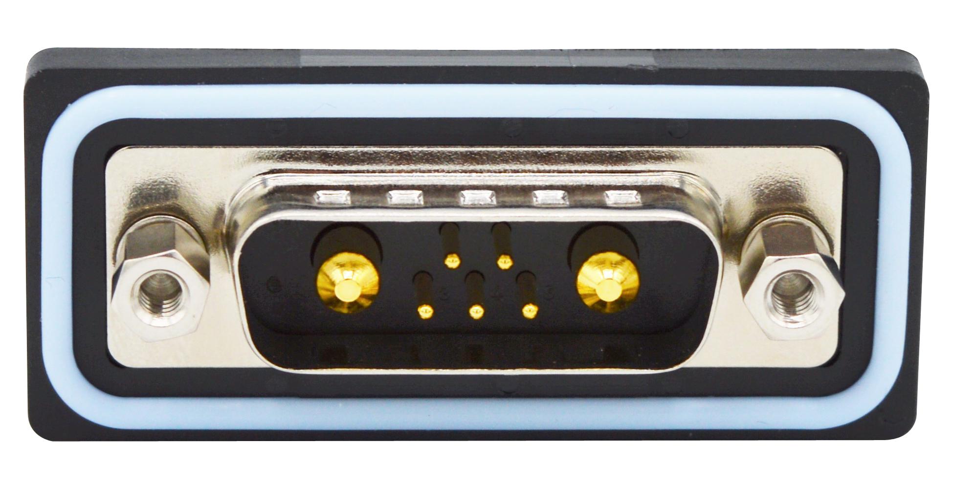 CDFV7W2113L452 COMBO D-SUB CONN, PLUG, DA-7W2, SOLDER NORCOMP