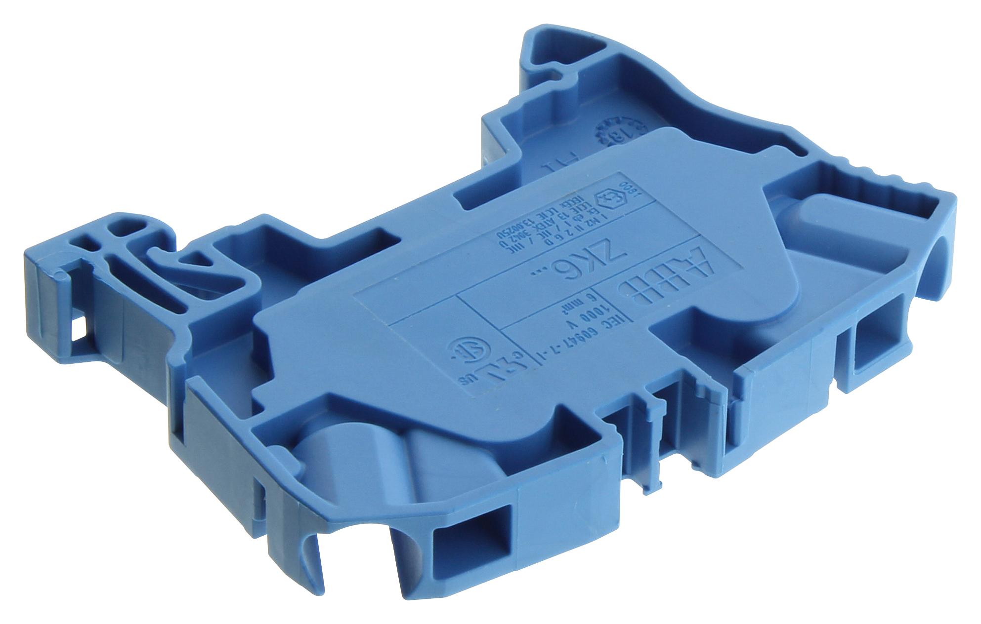 1SNK708020R0000 TERMINAL BLOCK, DINRAIL, 2POS, 8AWG ENTRELEC - TE CONNECTIVITY