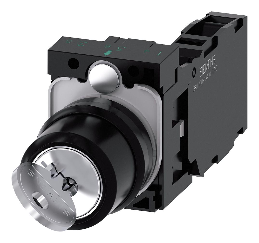3SU1100-4BF11-1FA0 KEY OPERATED SIEMENS