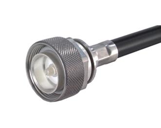 11_716-50-7-2/003_-E RF COAX CONN, 7/16 PLUG, 50 OHM, CABLE HUBER+SUHNER