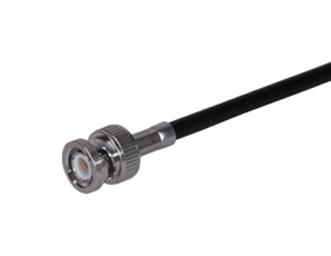 11_BNC-50-4-29/133_NE RF COAX CONN, BNC PLUG, 50 OHM, CABLE HUBER+SUHNER