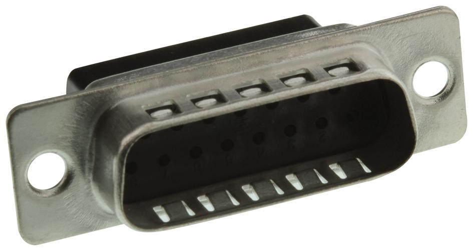 167293-1 PLUG HOUSING, D, 15WAY AMP - TE CONNECTIVITY