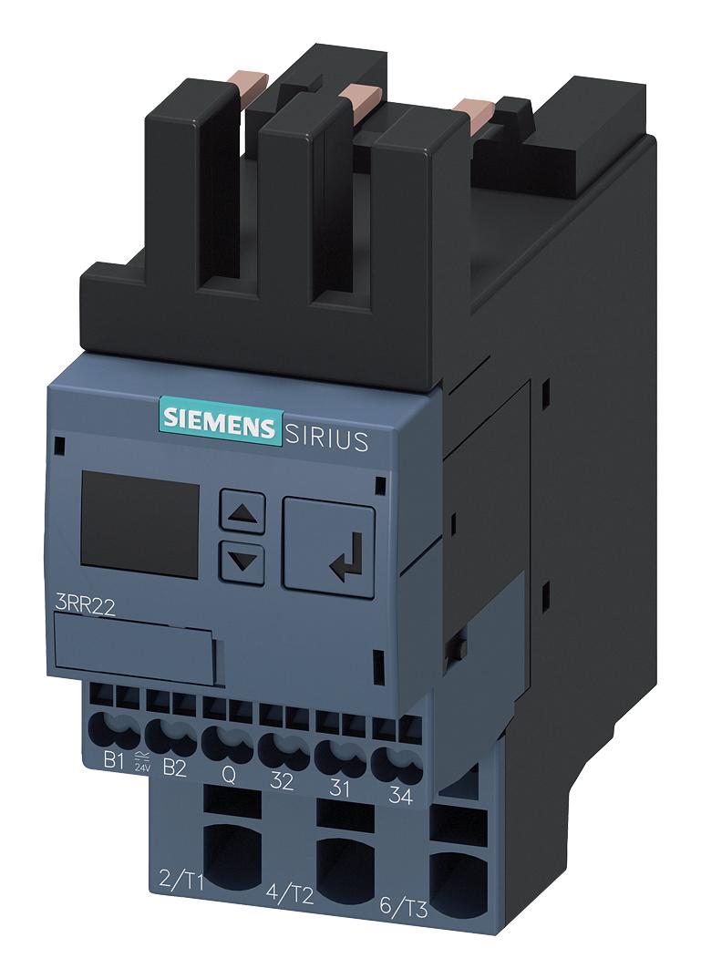 3RR2242-2FW30 CURRENT SENSING RELAY, 3A/400VAC, SPRING SIEMENS
