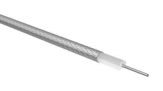 84007938 COAX CABLE WIRE, 6.3MM, 50 OHM, 1M HUBER+SUHNER