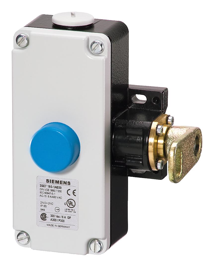 3SE7160-1BD00 GRABWIRE, SPST-NC/NO, 6A, 400VAC, 200M SIEMENS