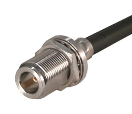 24_N-50-7-14/133_NE RF COAX CONN, N JACK, 50 OHM, CABLE HUBER+SUHNER