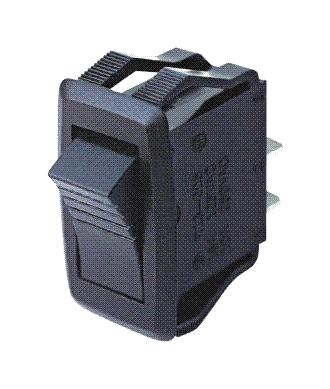 MP004570 ROCKER SW, SPST, 20A, 125VAC, BLACK MULTICOMP PRO
