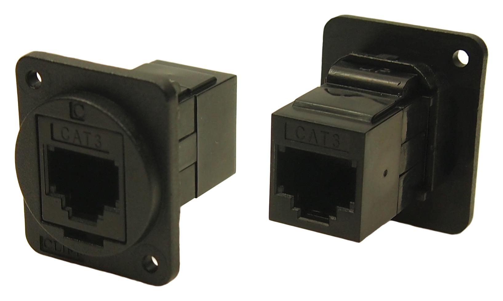 CP30224X ADAPTOR, RJ12 6P JACK-JACK, CAT3 CLIFF ELECTRONIC COMPONENTS