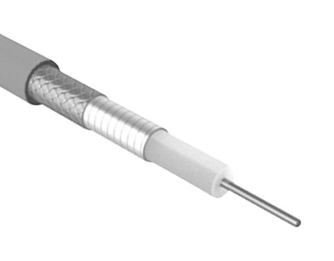 84116403 COAX CABLE WIRE, 7.7MM, 50 OHM, 1M HUBER+SUHNER