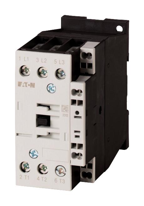 DILMC25-01(110V50HZ,120V60HZ) CONTACTOR, 3-POLE+1N/C, 11KW EATON MOELLER