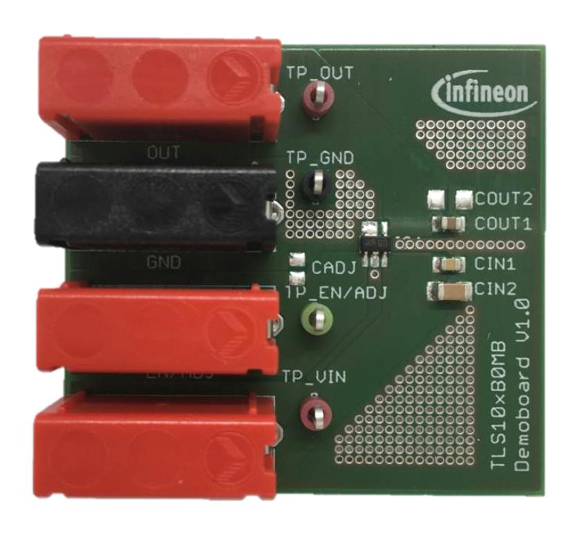 TLS105B0MBBOARDTOBO1 DEMO BOARD, LOW DROPOUT LINEAR REGULATOR INFINEON