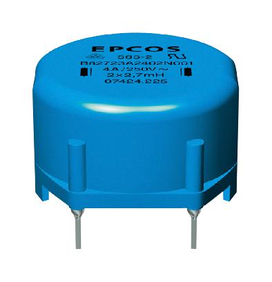 B82723A2602N001 POWER LINE CHOKE, 6A, 1MH, RADIAL EPCOS