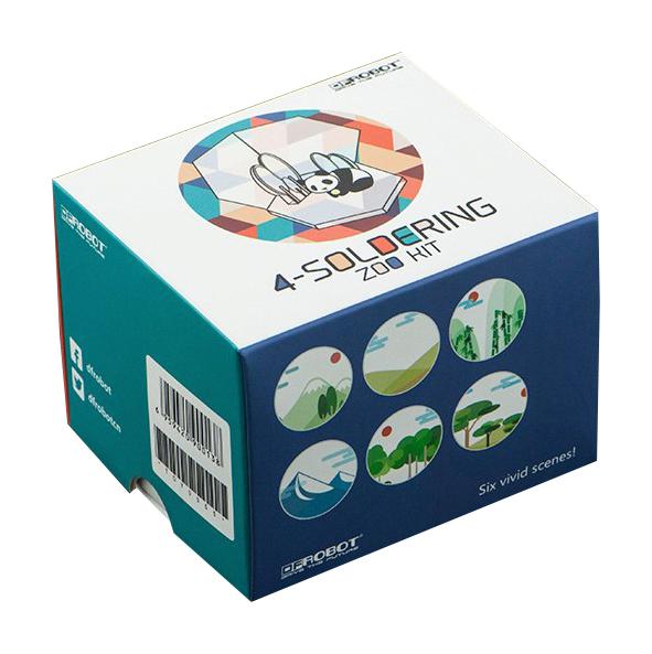 TOY0055 4-SOLDERING ZOO ANIMAL KIT DFROBOT