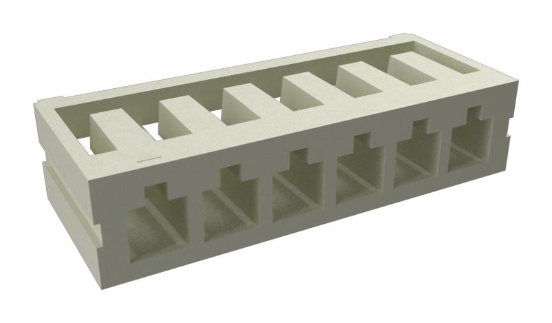 10156618-0800LF CONNECTOR HOUSING, RCPT, 8POS, 2.5MM AMPHENOL ICC